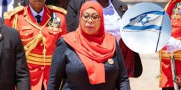File image of Tanzania President Samia Suluhu.